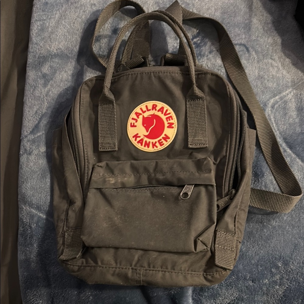 Kånken Dark Gray Mini Backpack